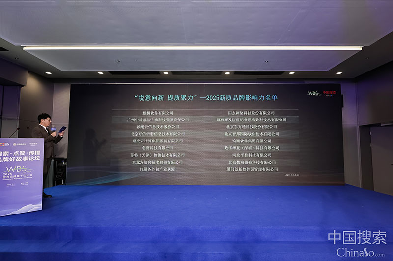 喜訊！智邦國際榮獲“2025新質品牌影響力·卓越創新企業”
